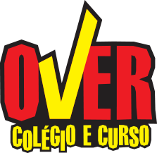 Logo Over colégio e curso